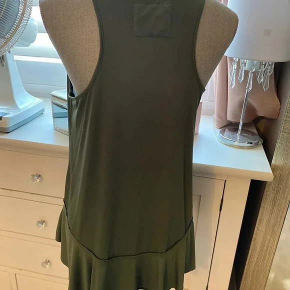 CUPIO Green Bohemian Tank Top, Size M - Picture 6 of 9